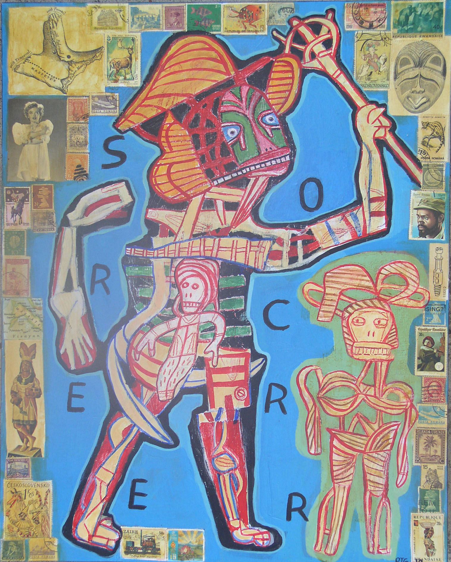 Peter John Geise artwork, Sorcerer — PJG-0086