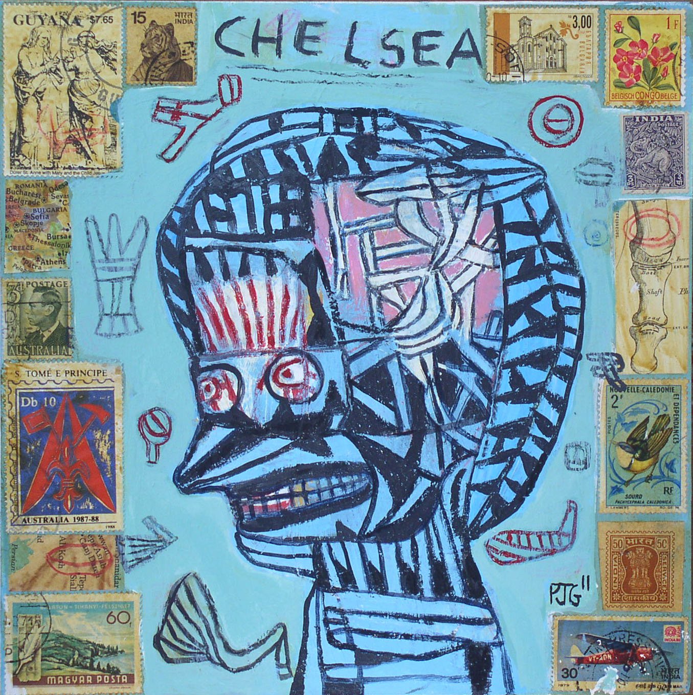 Peter John Geise artwork, Chelsea — PJG-0103