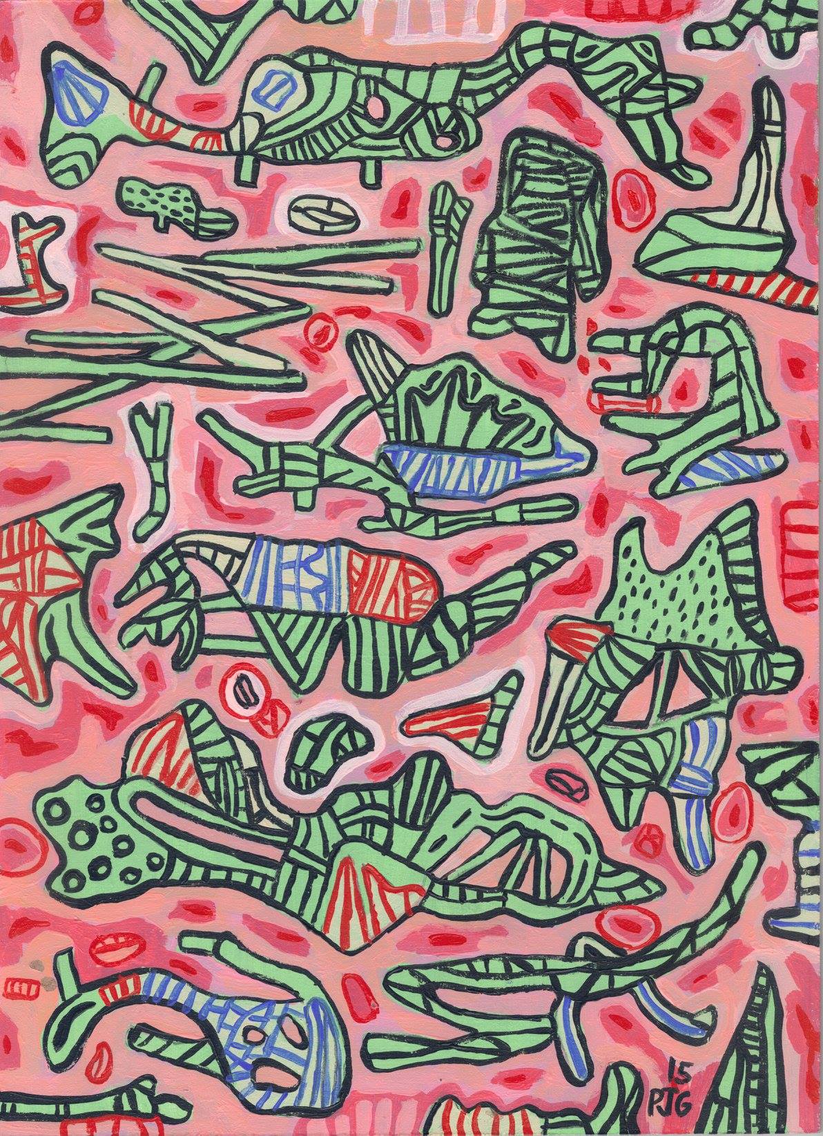 Peter John Geise artwork, Working catalog record PJG-0128