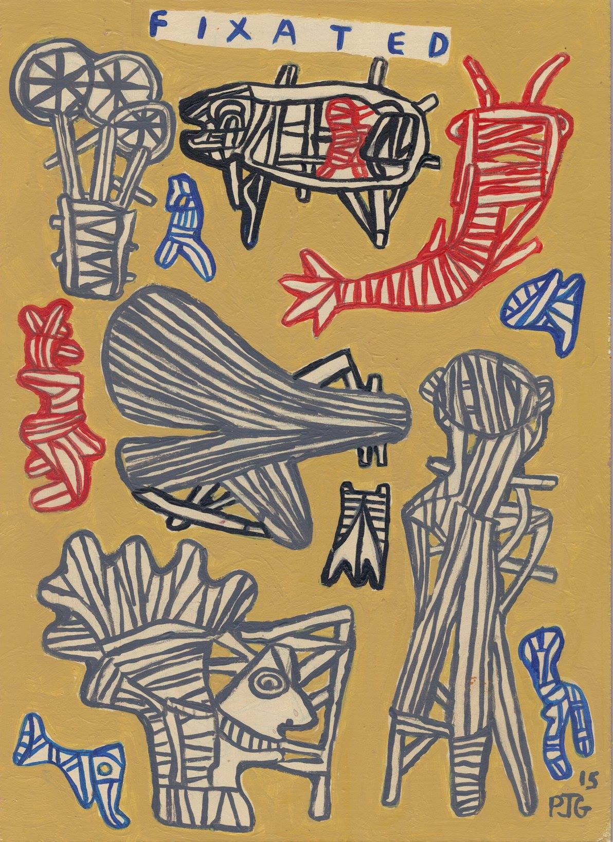 Peter John Geise artwork, Working catalog record PJG-0130