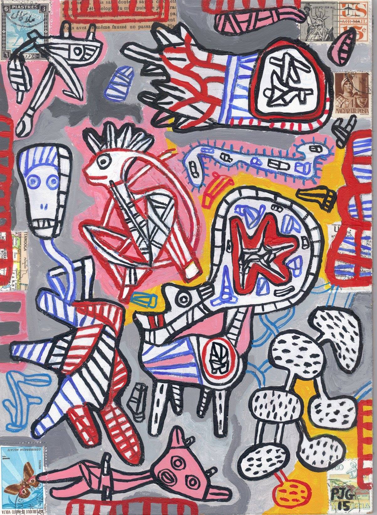 Peter John Geise artwork, Working catalog record PJG-0133