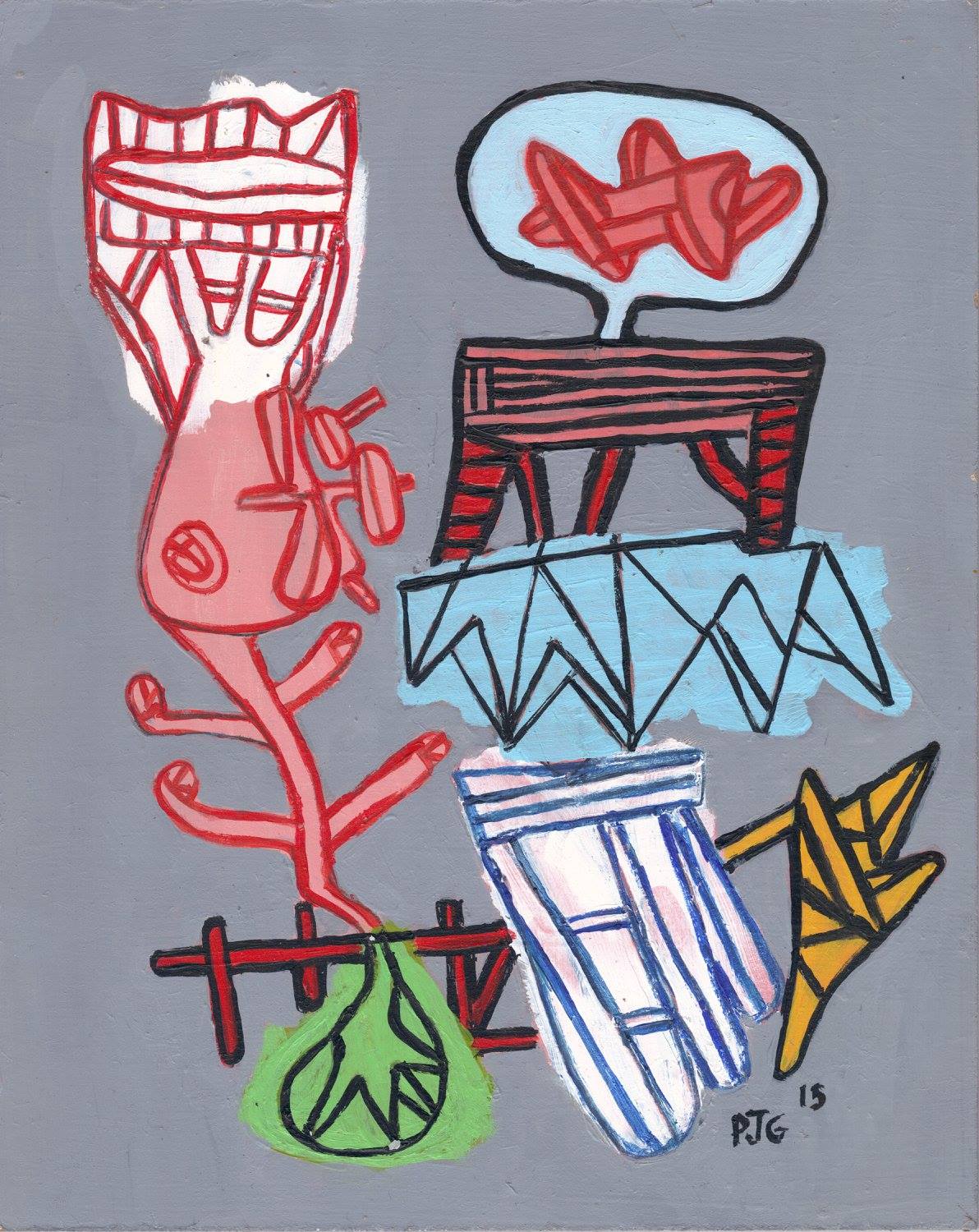 Peter John Geise artwork, Working catalog record PJG-0134