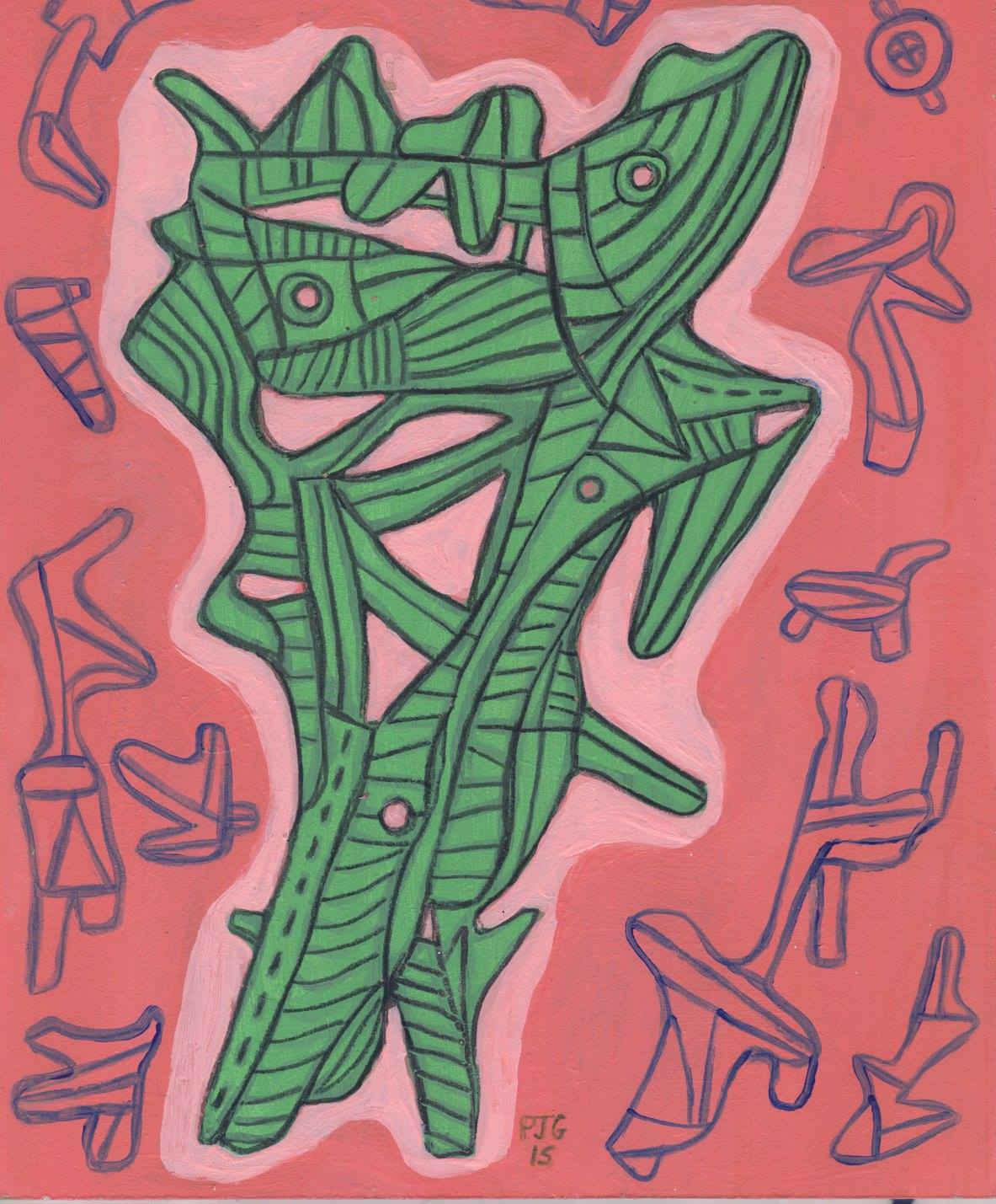 Peter John Geise artwork, Working catalog record PJG-0136