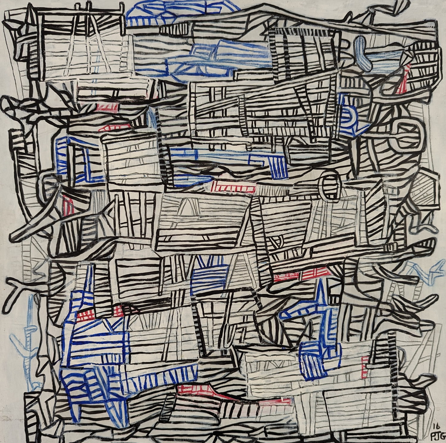Peter John Geise artwork, Working catalog record PJG-0009