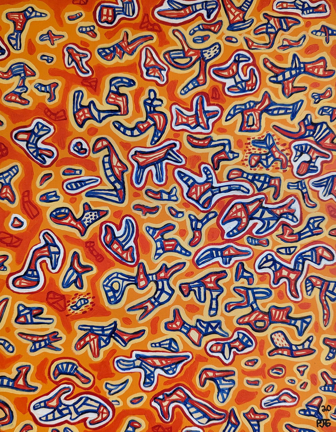 Peter John Geise artwork, Working catalog record PJG-0010