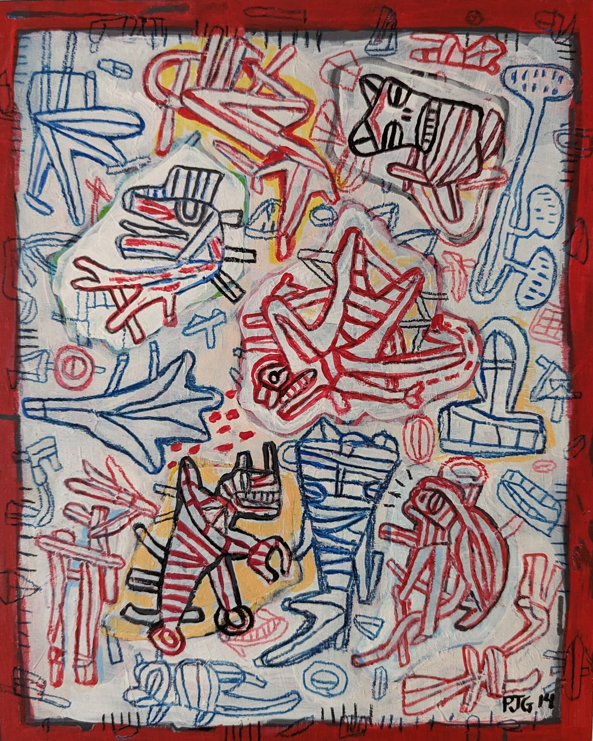 Peter John Geise artwork, Working catalog record PJG-0018