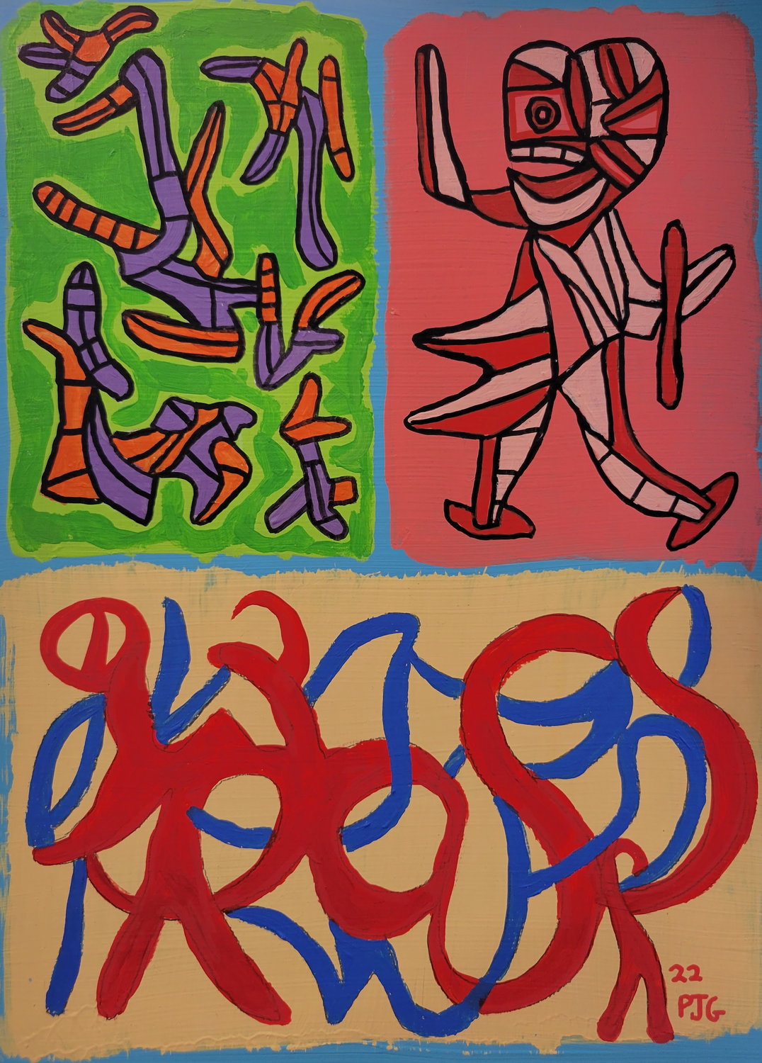 Peter John Geise artwork, Working catalog record PJG-0059