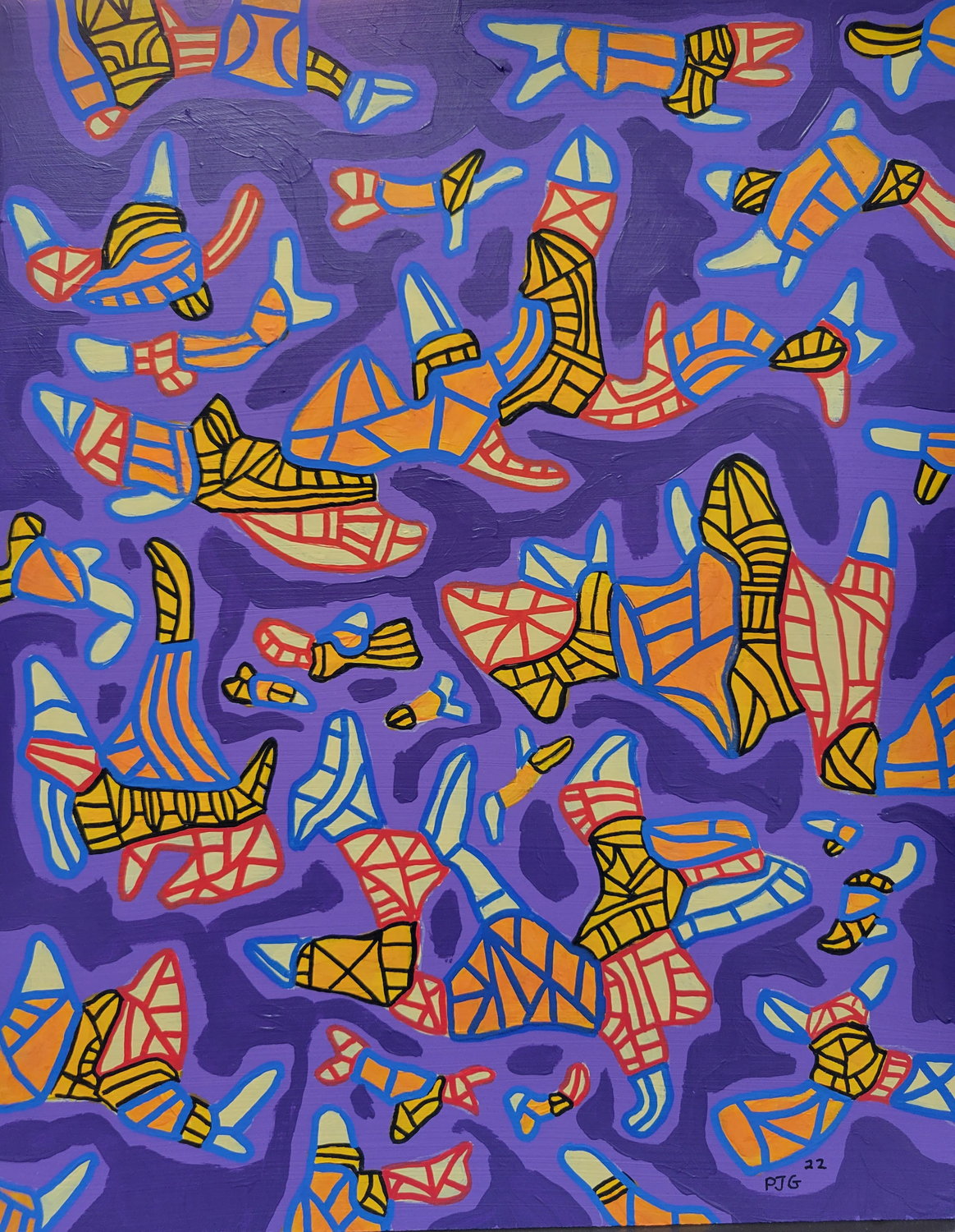Peter John Geise artwork, Working catalog record PJG-0063